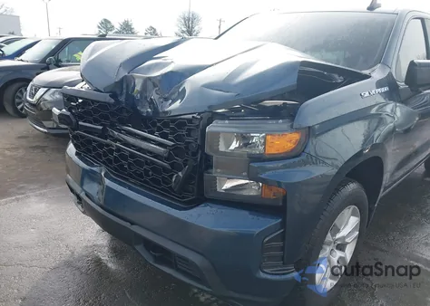 2020 Chevrolet Silverado 1500 2Wd Double Cab Standard Bed Custom from USA, damaged, VIN 1GCRWBEH6LZ379201